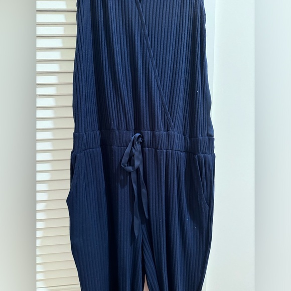 NWOT Saturday Sunday (by Anthro) navy lounge jumpsuit - Picture 5 of 5